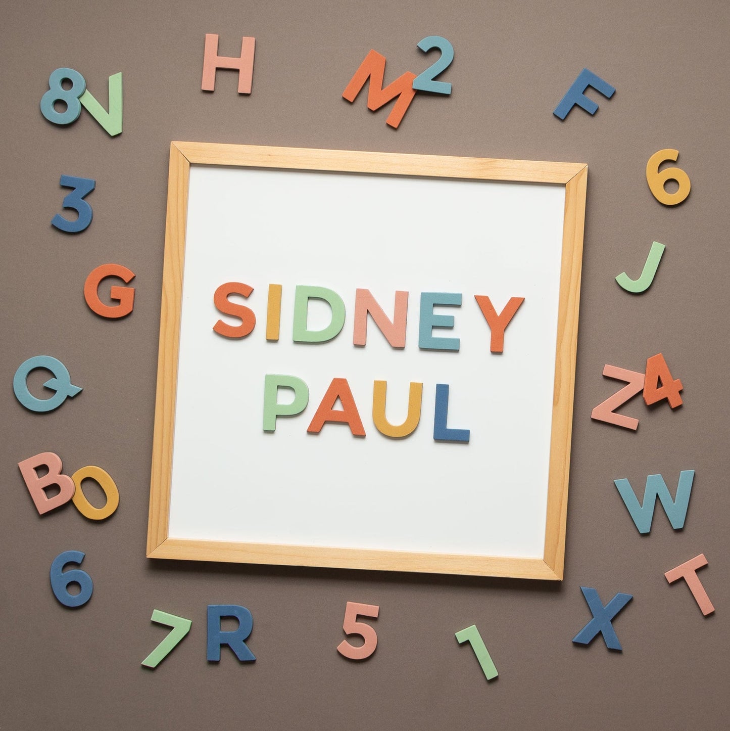 2-Inch Rainbow Dream Magnetic Letters