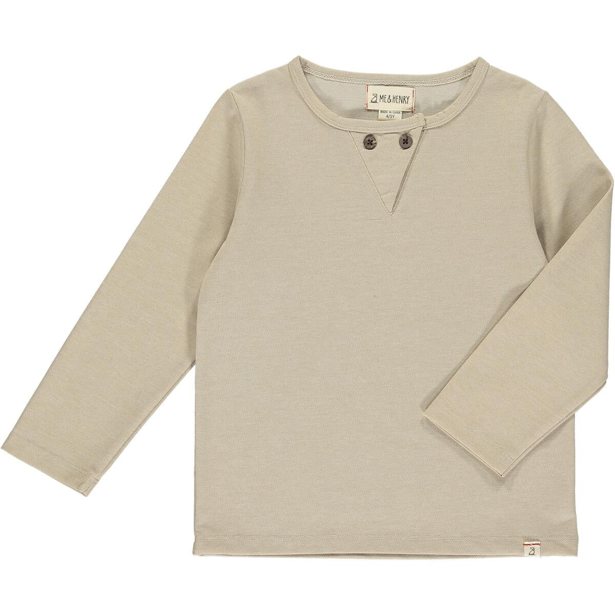 Pique Henley - Beige