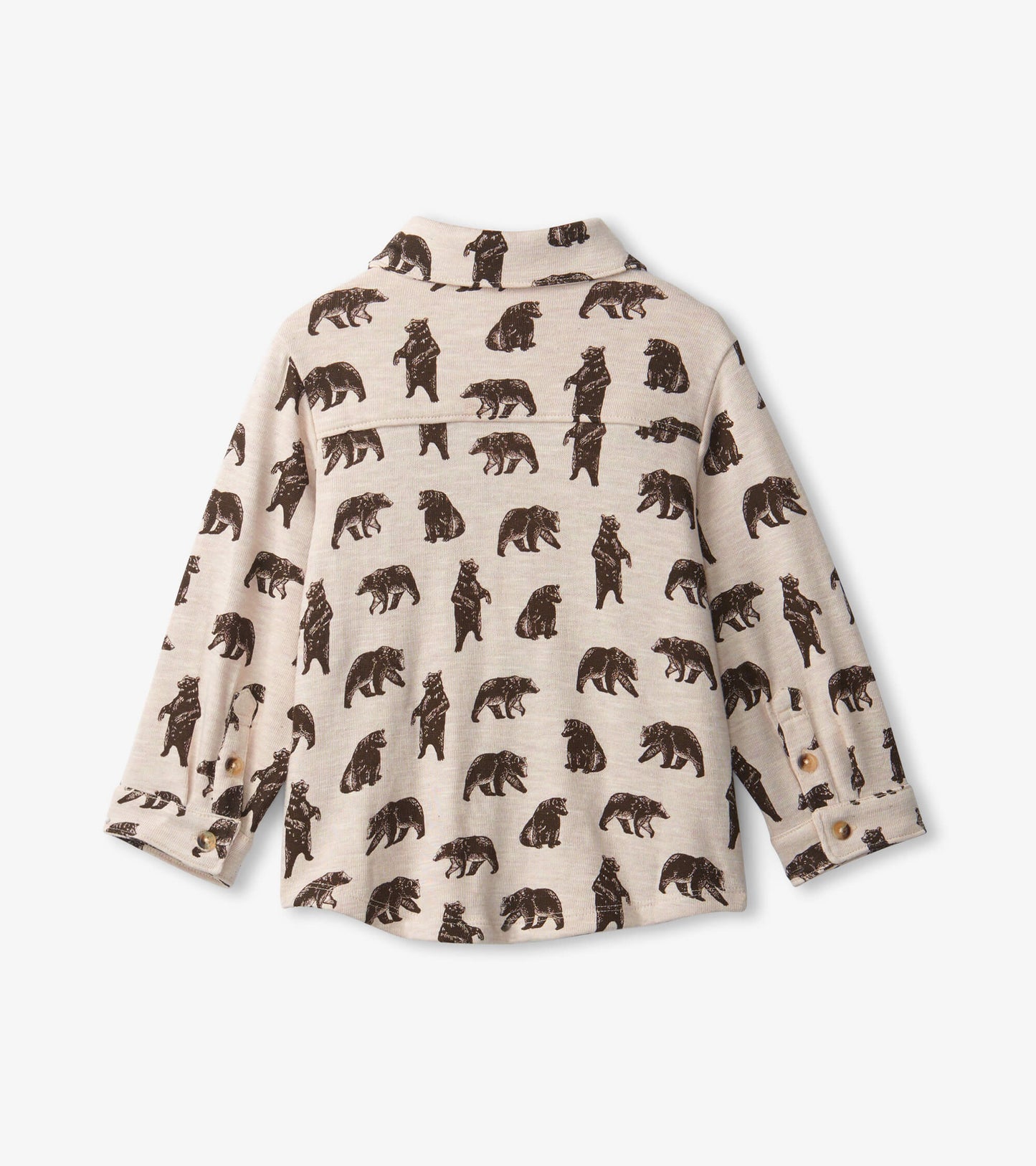 Brown Bear Button Down Shirt