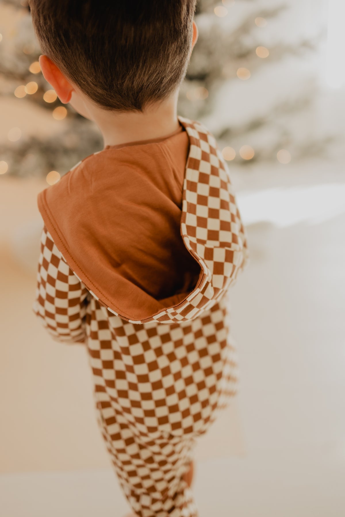 Zip Romper | Checkered