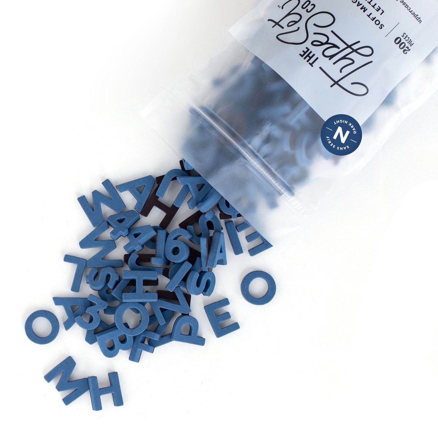 1-Inch Dark Night Magnetic Letters