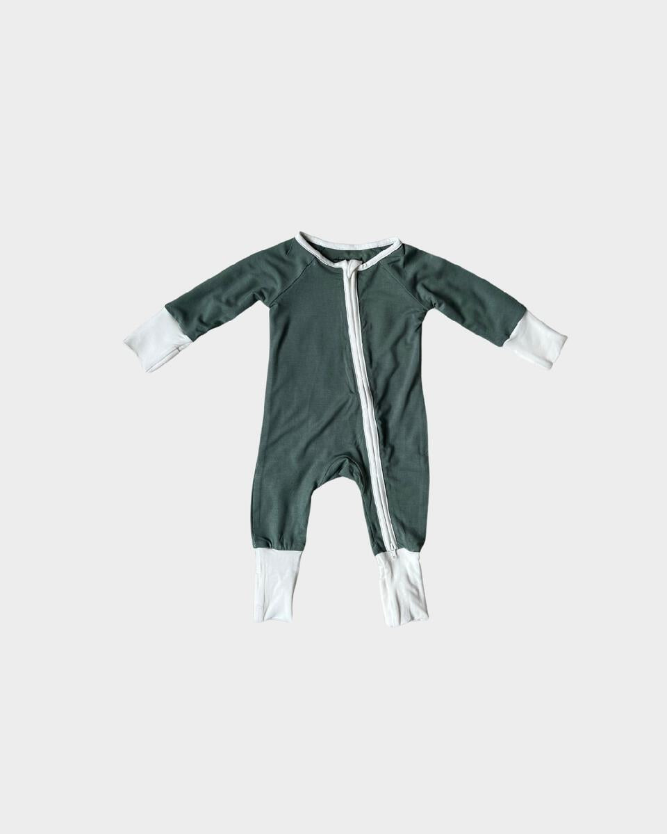Footless Romper | Pine