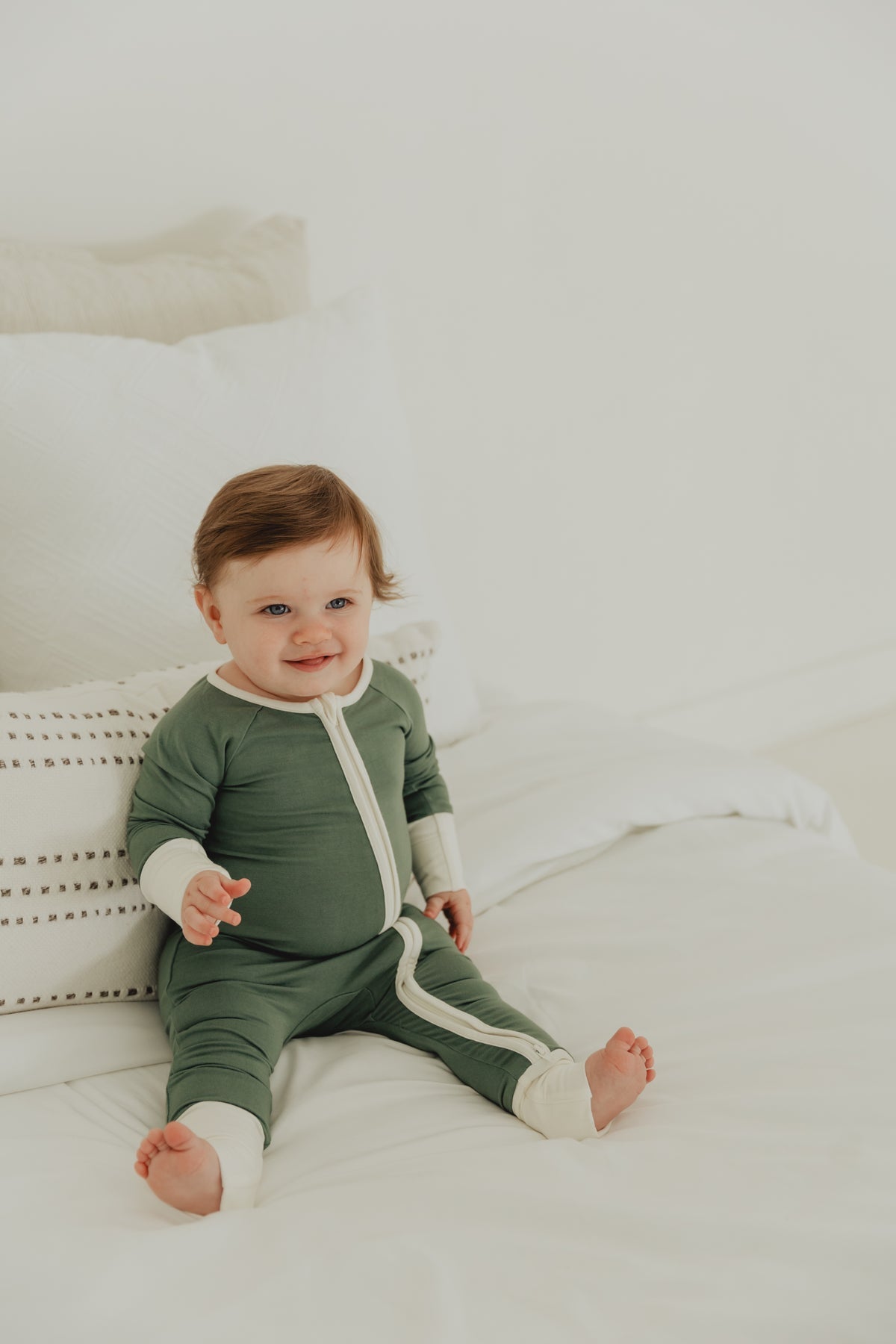 Footless Romper | Pine