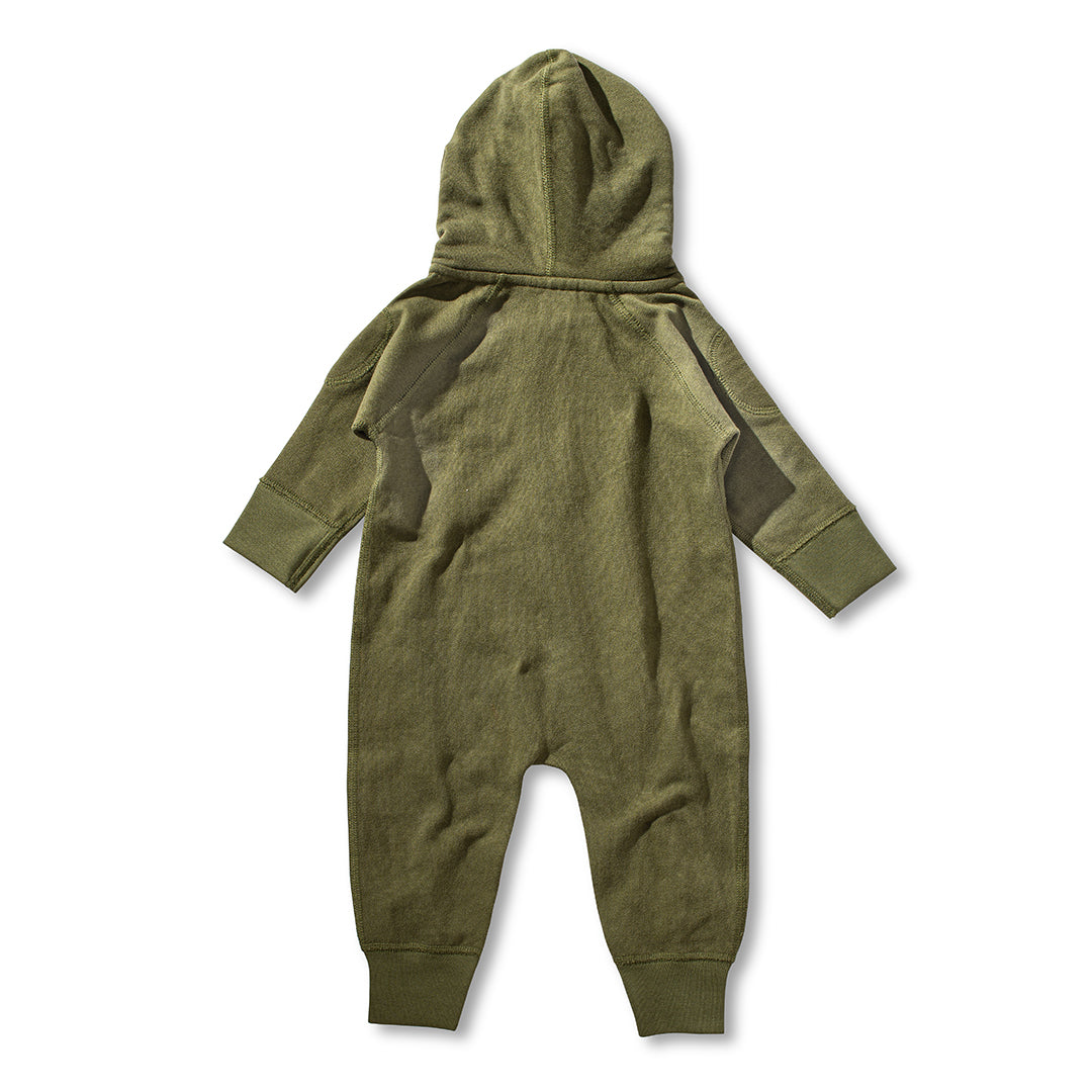 Mistletoe Green Winter Zipsuit