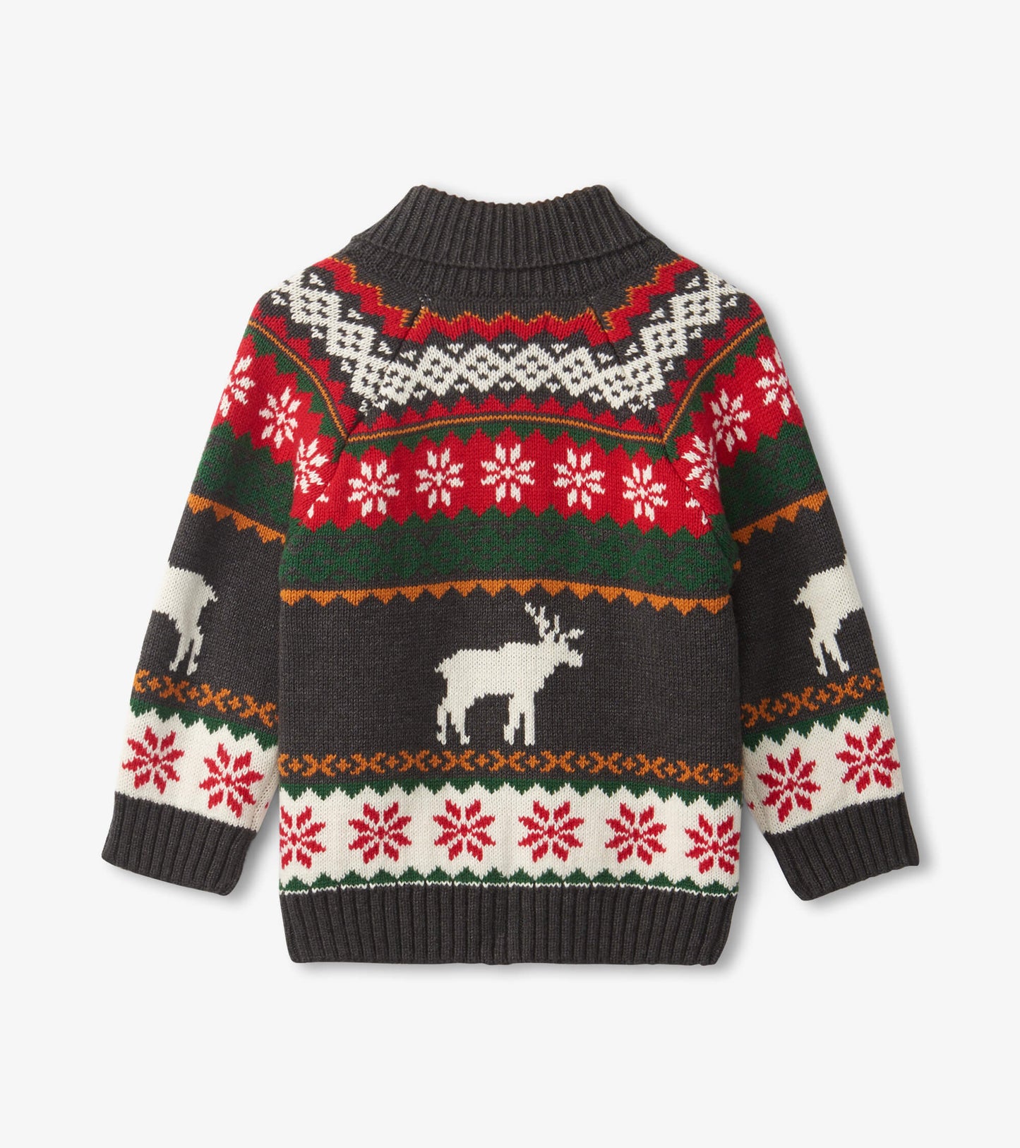 Christmas Stag Shawl Collar Cardigan