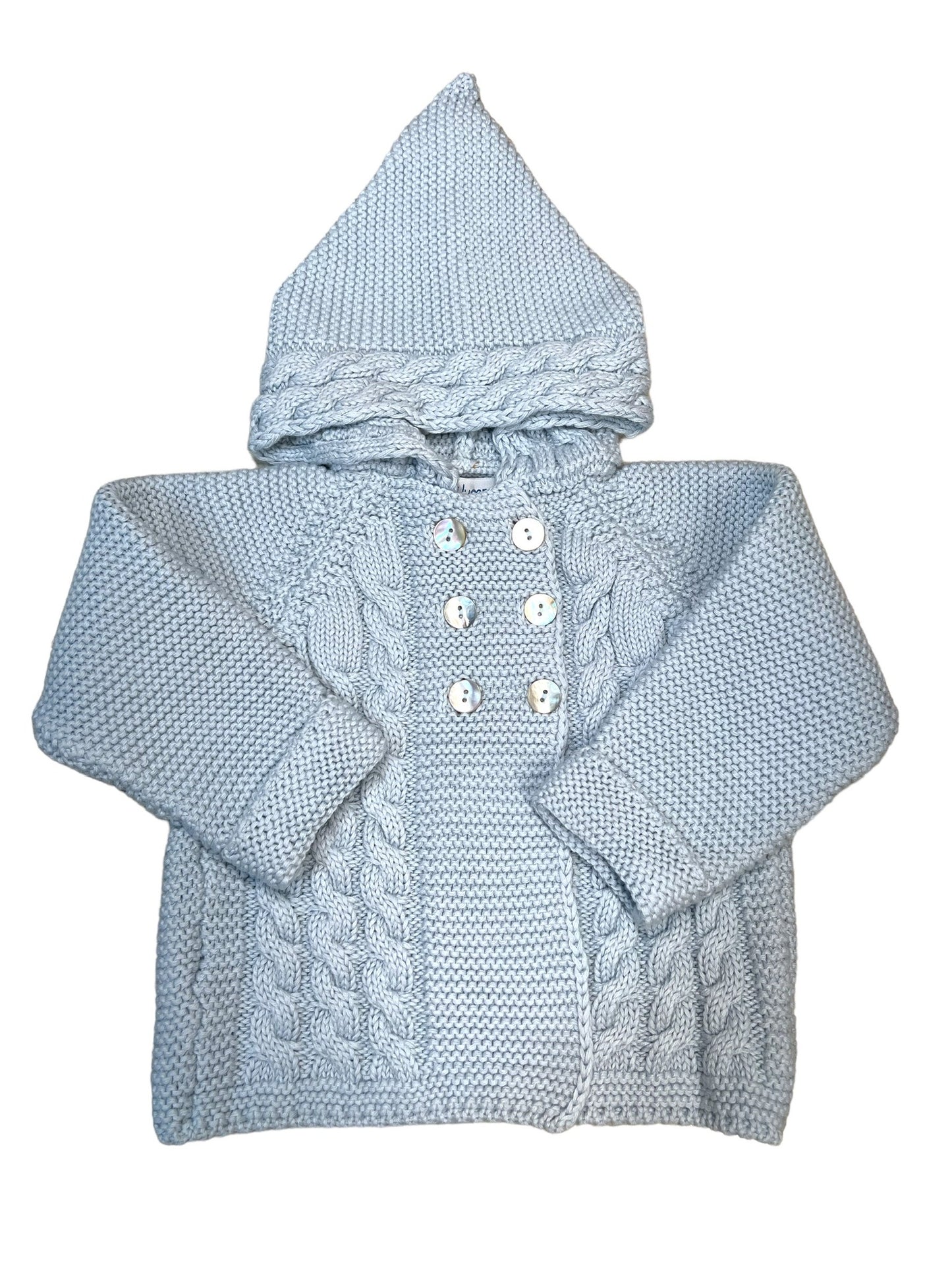 Hooded Jacket - Light Blue