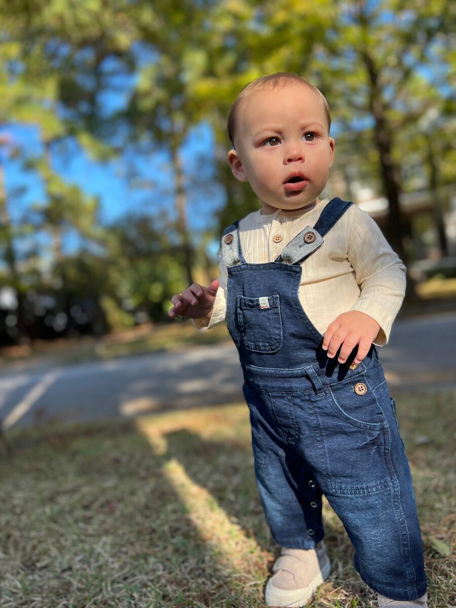 Jersey Overalls - Denim