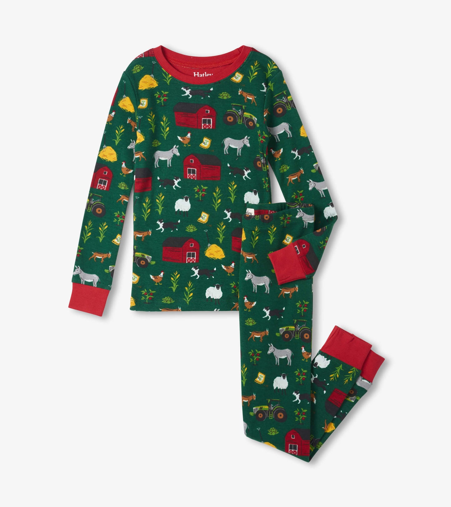Farm Animals Kids Pajama Set