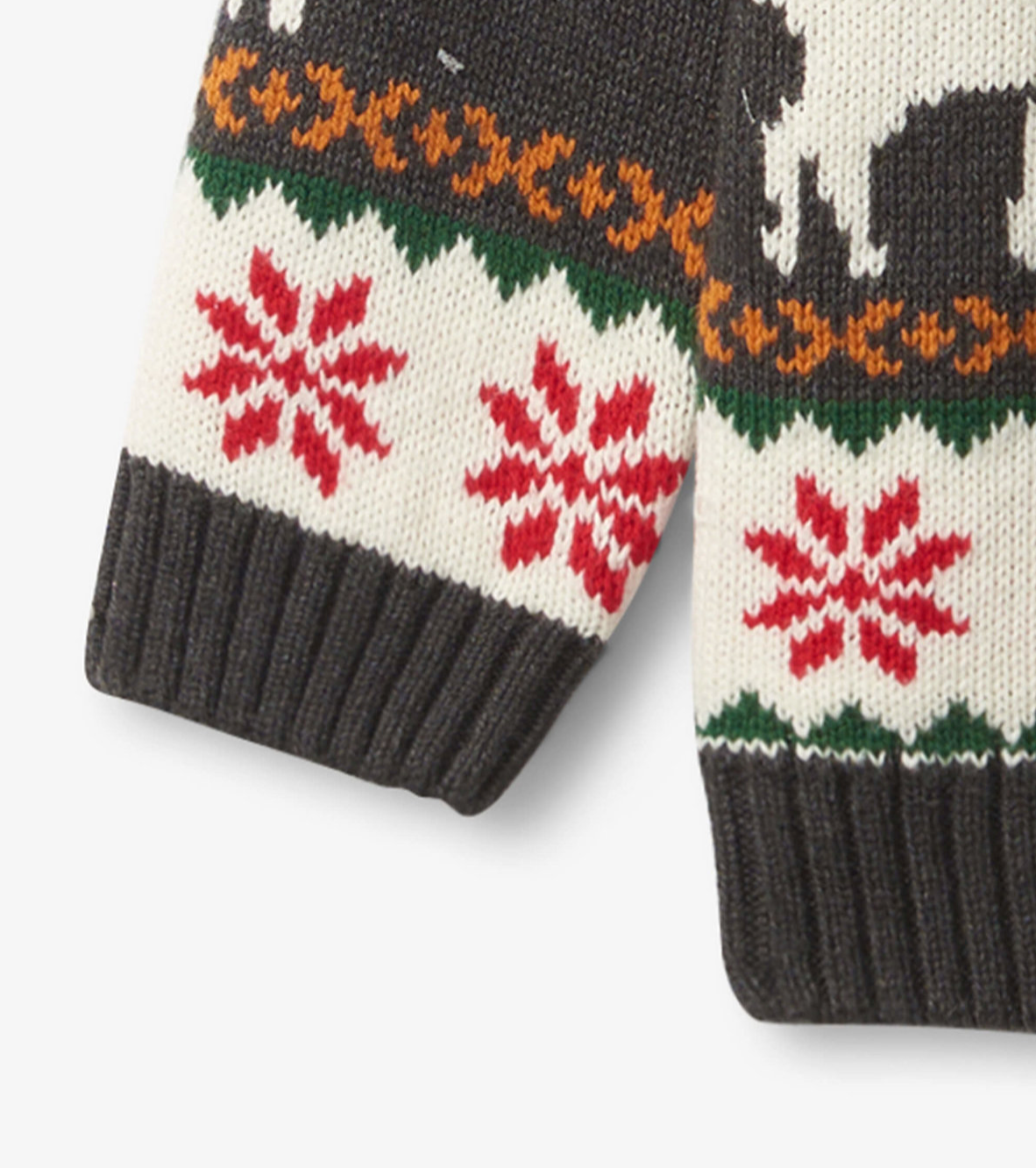 Christmas Stag Shawl Collar Cardigan