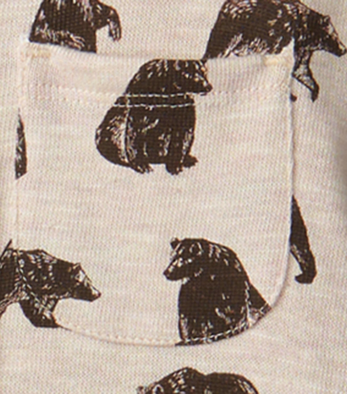 Brown Bear Button Down Shirt