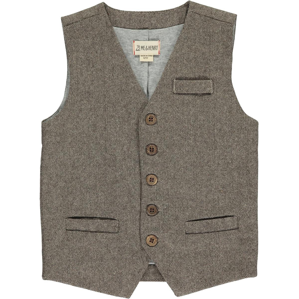 Tweed Vest