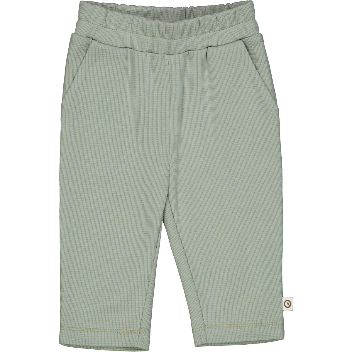 Waffle Pants - Spa Green