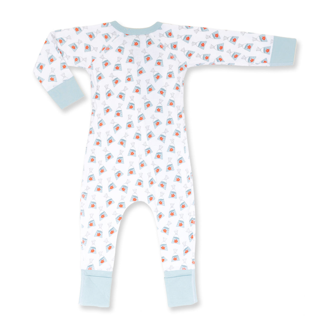 Goldfish Zip Romper