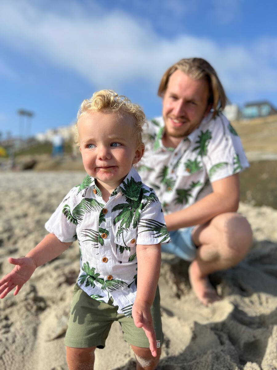 HUGO Baby & Toddler Shorts, Olive
