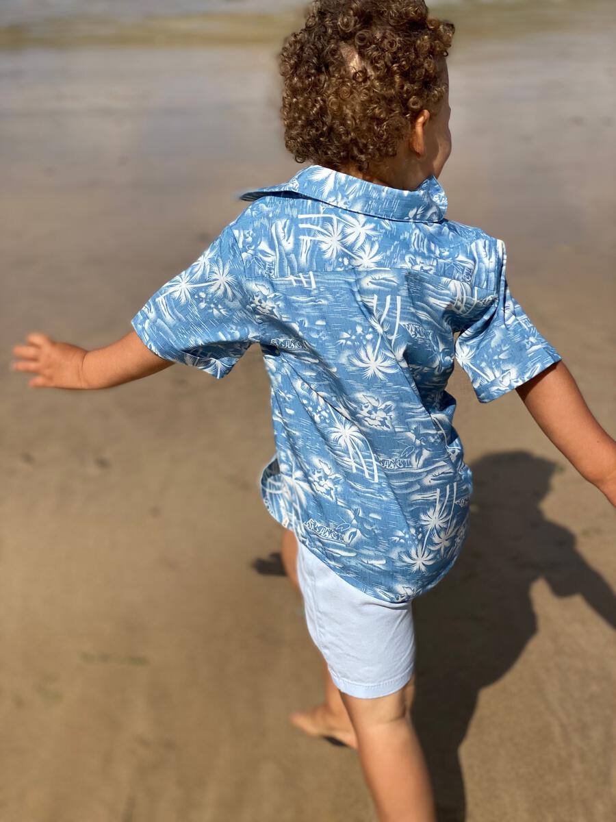 HUGO Baby & Toddler Shorts, Pale Blue