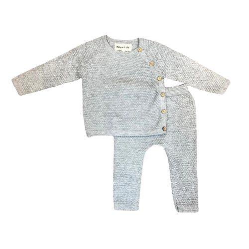 Knit Set, Gray