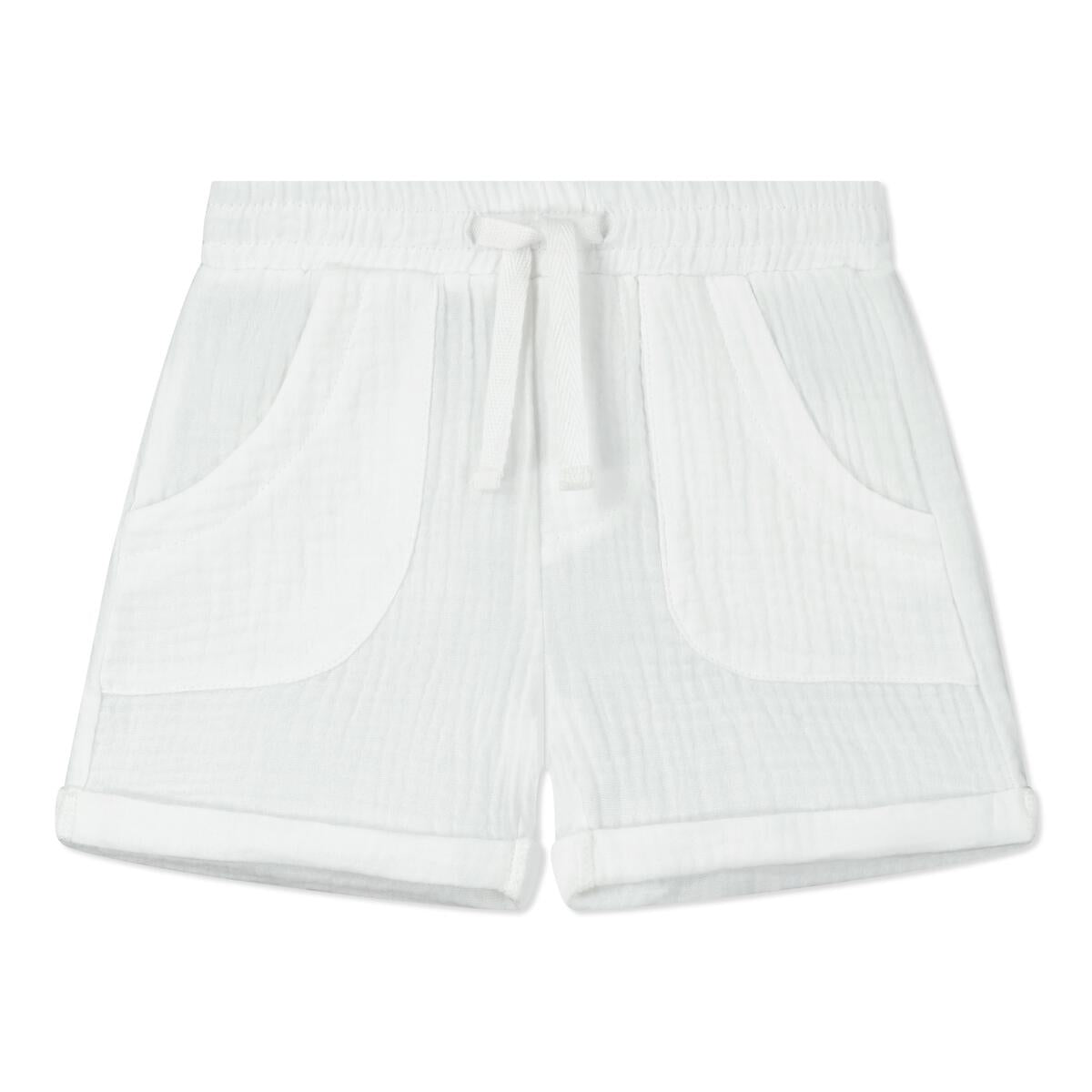 REUBEN Shorts, White