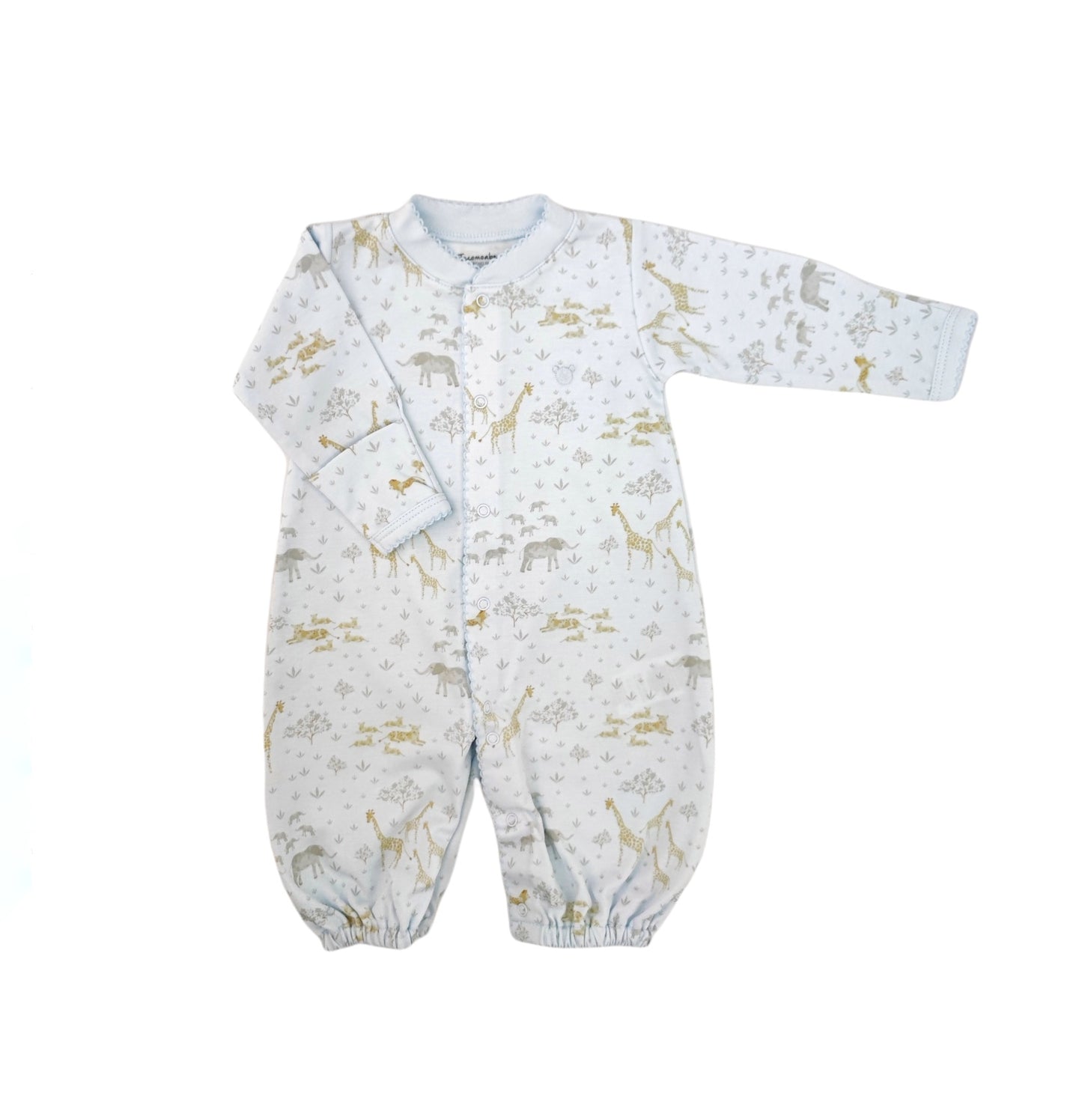 Safari Convertible Gown - White