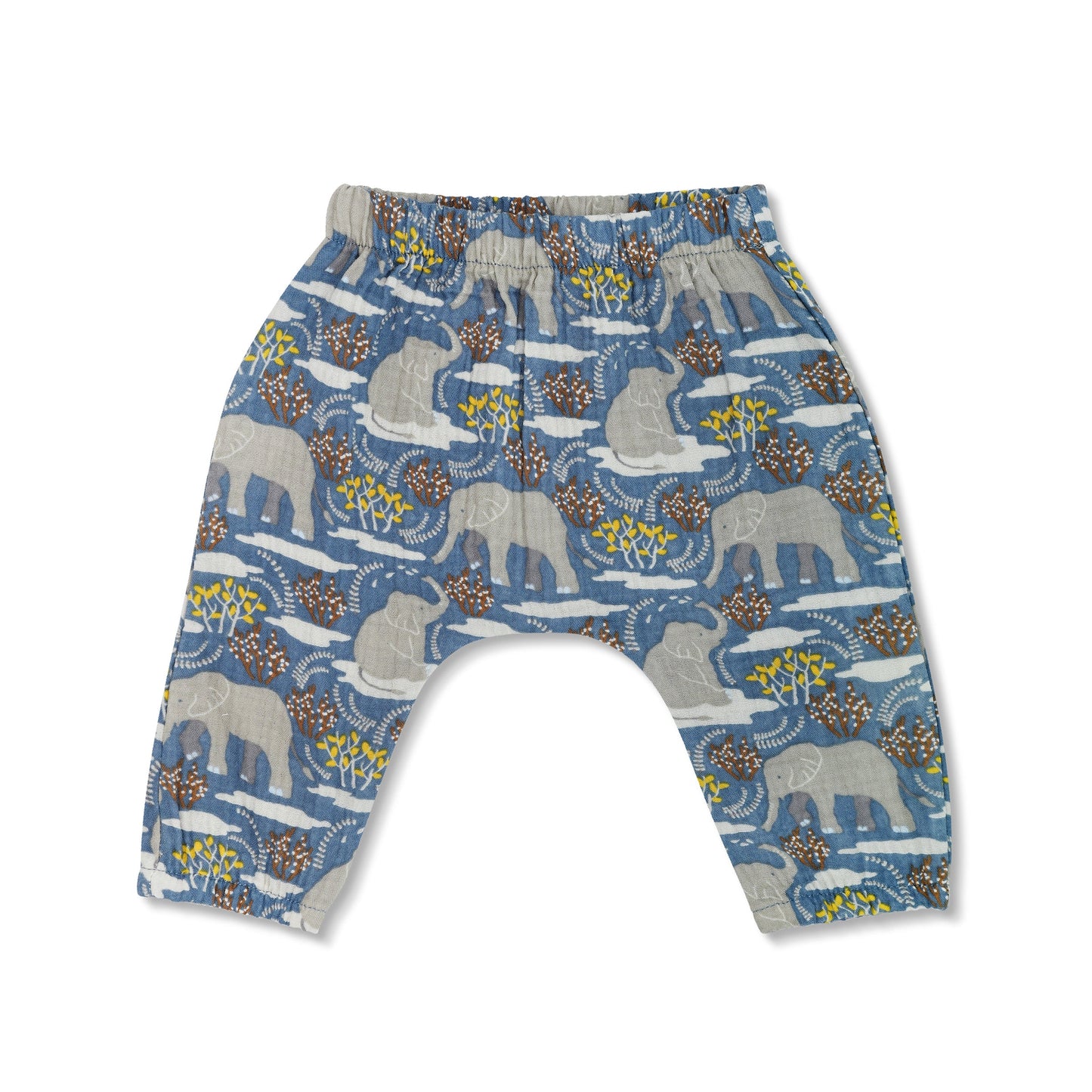 Muslin Pants - Safari Party Print