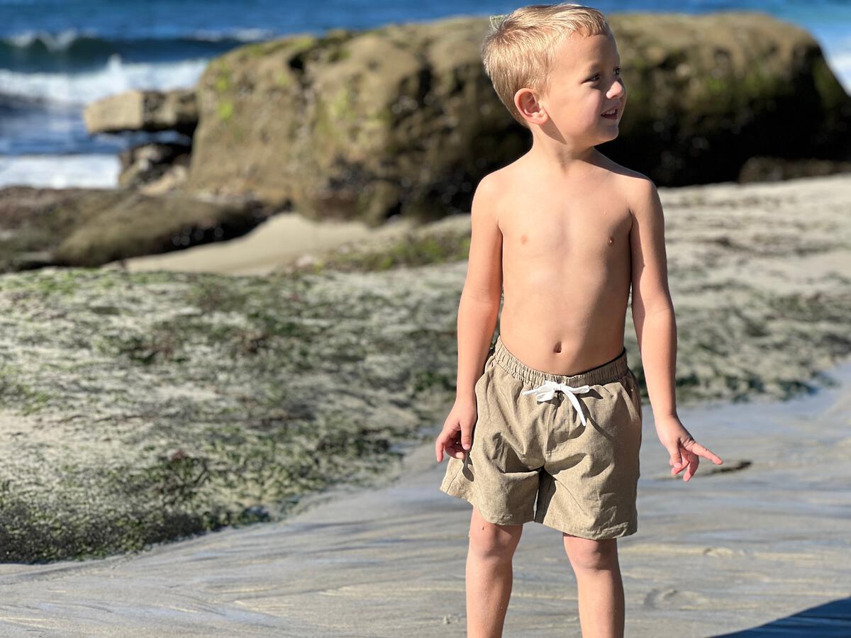 SURF Swim Shorts, Khaki
