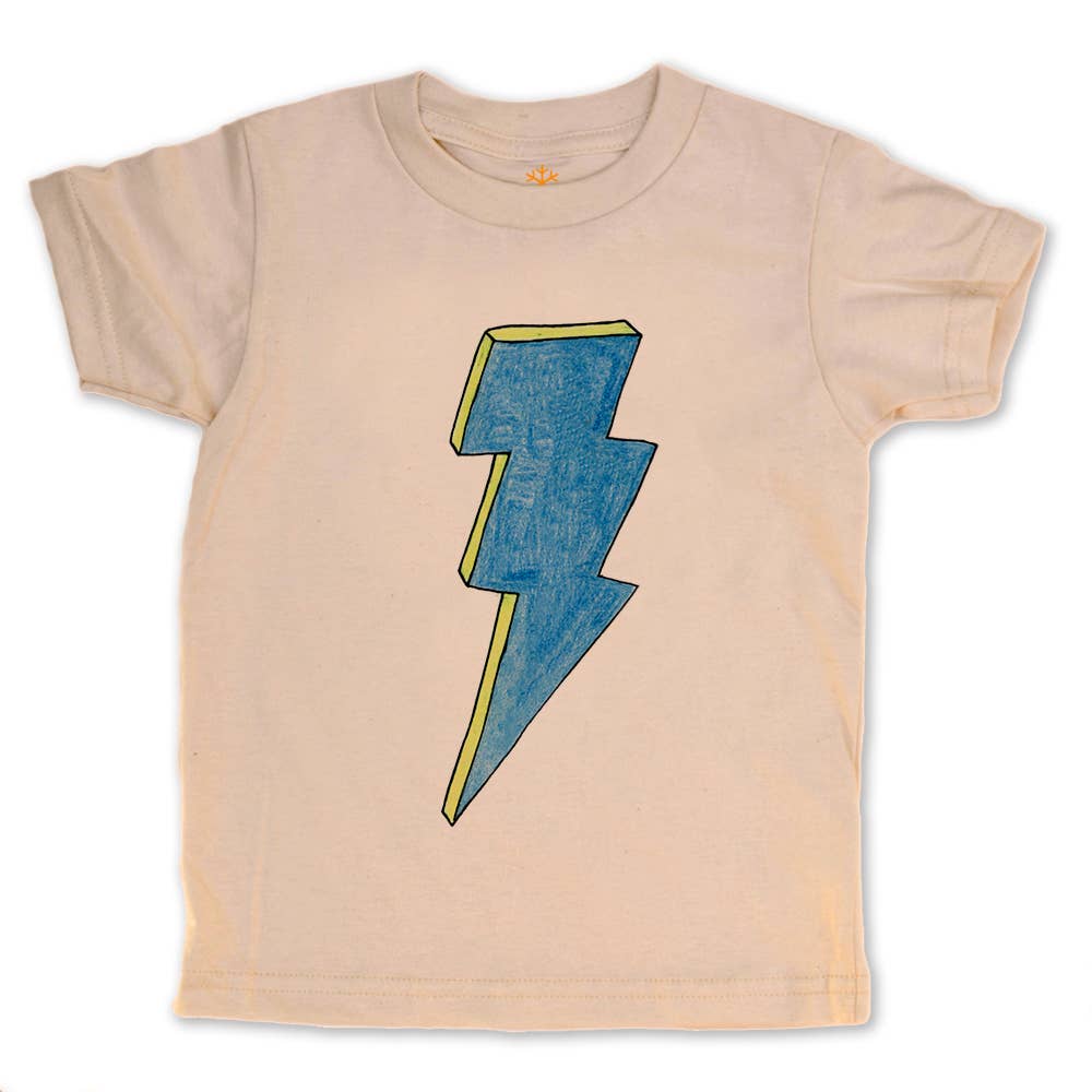 Bolt Tee - Natural Organic