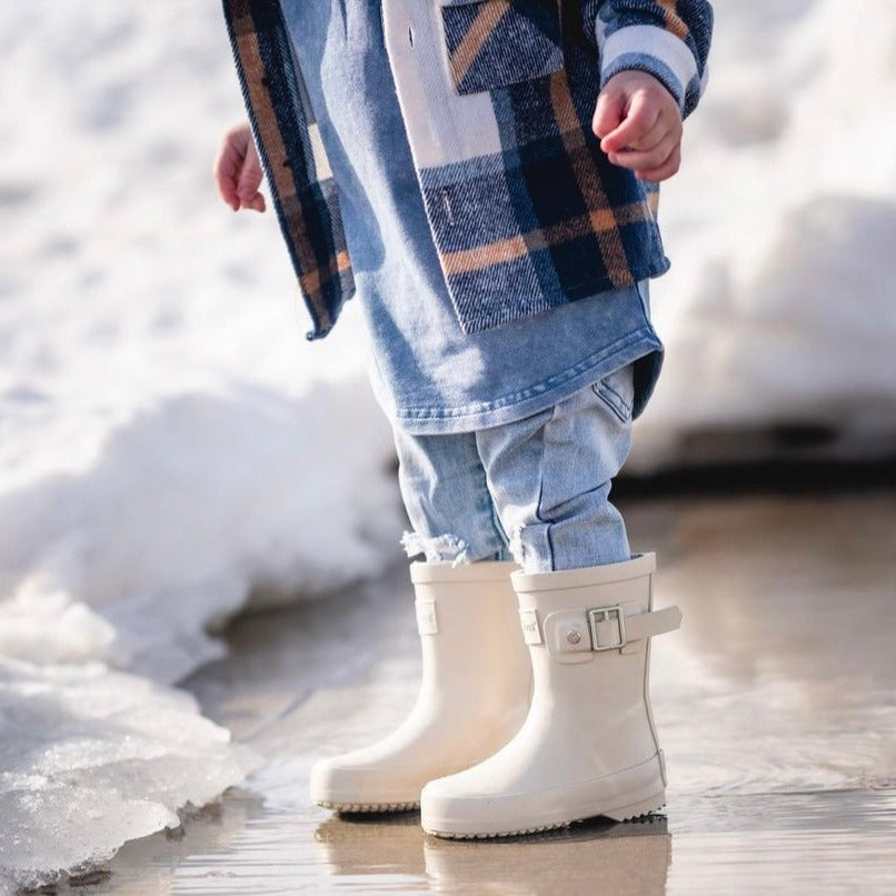 Captain Peabody Rain Boot - Cream