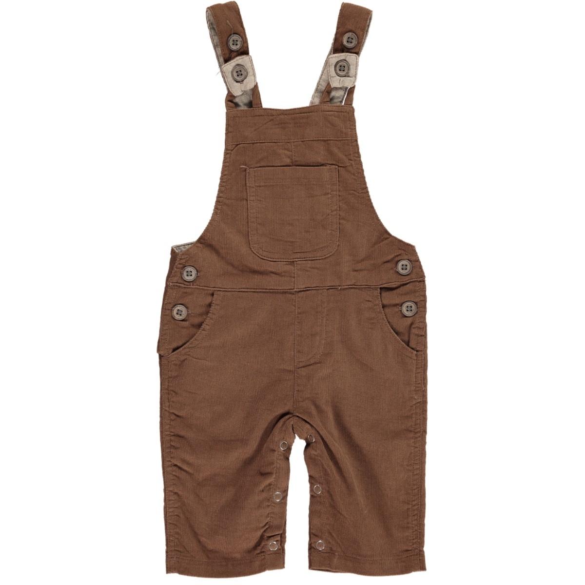 Cord Overalls - Brown