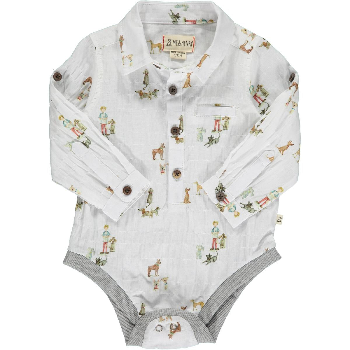 Henry Woven Onesie