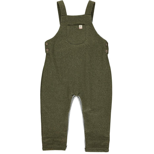 Jersey Overalls - Heathered Green