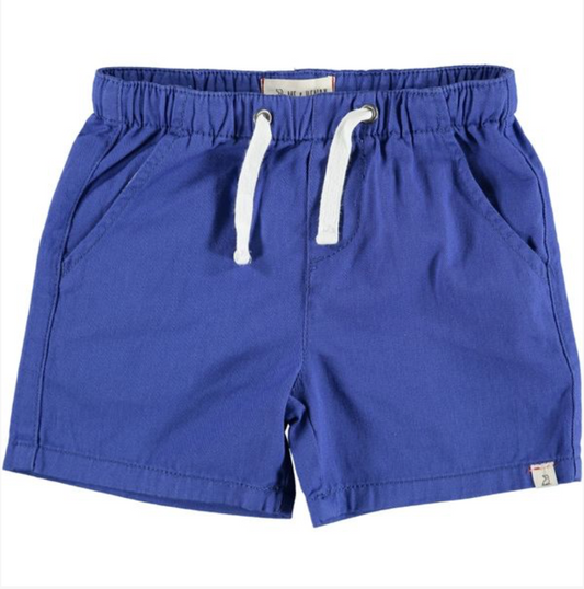 Royal Blue Twill Shorts