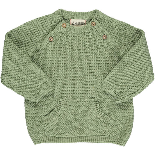 Morrison Baby Sweater - Sage