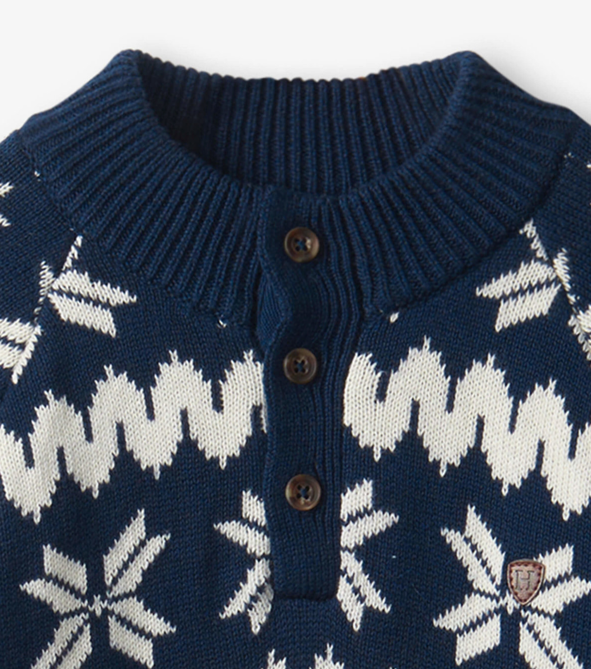 Winter Knit Mock Neck Sweater