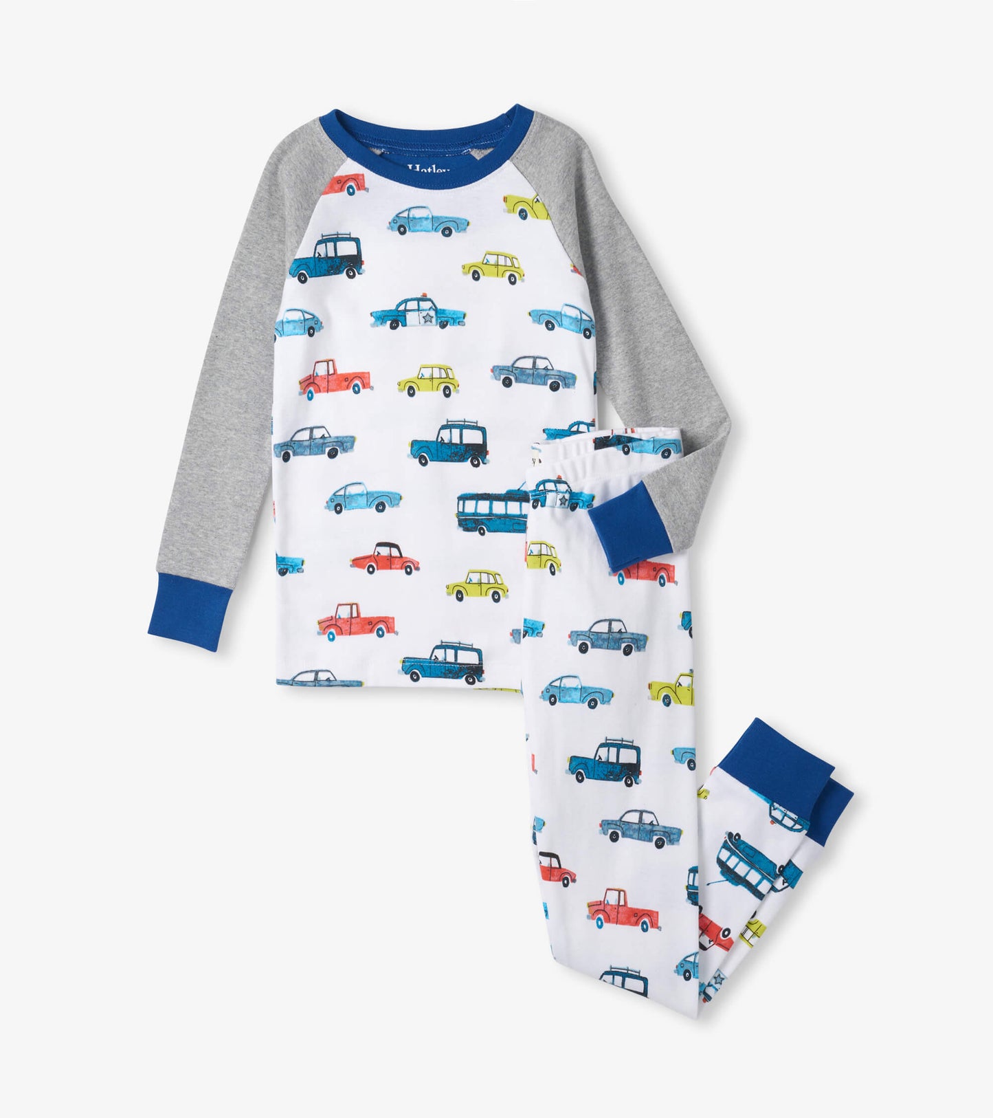 Cars Raglan Kids Pajama Set